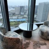 JWマリオットホテル東京のクラブラウンジを徹底レポート！アフタヌーンティー・カクテルタイム・朝食まで！