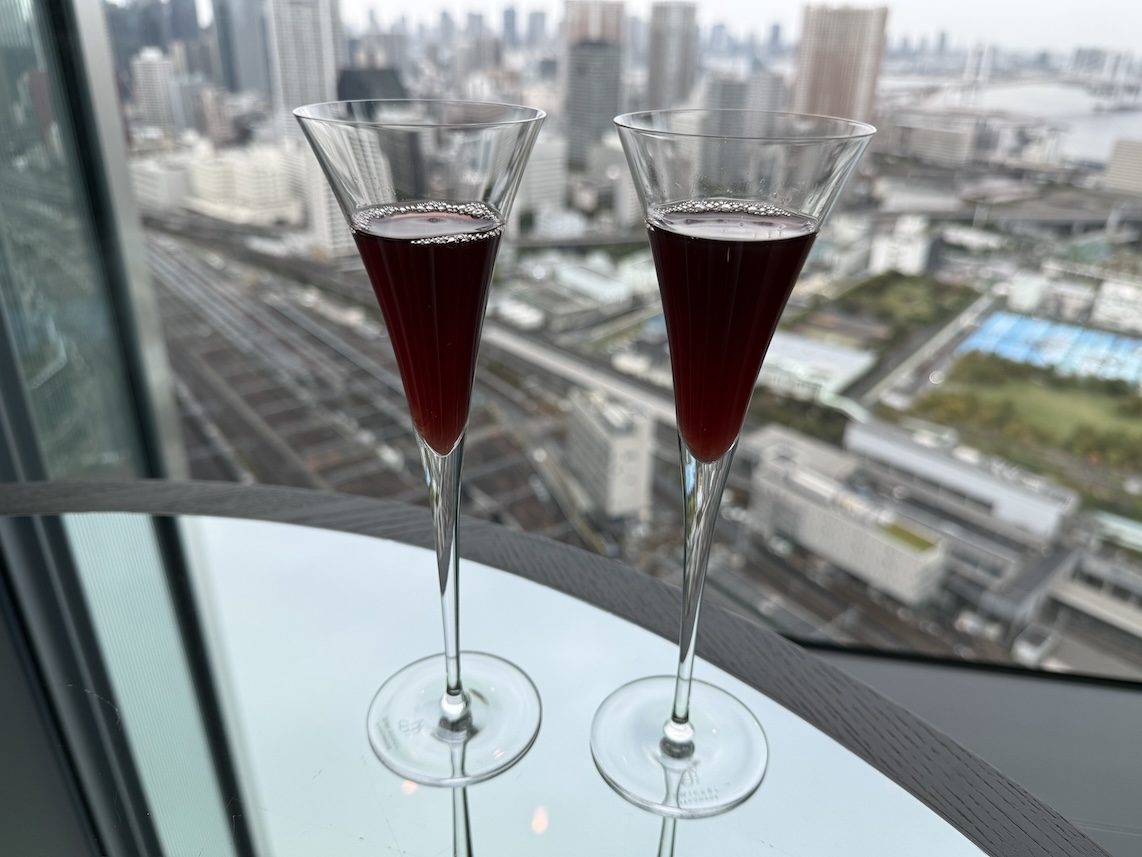 JWマリオットホテル：ウェルカムドリンク