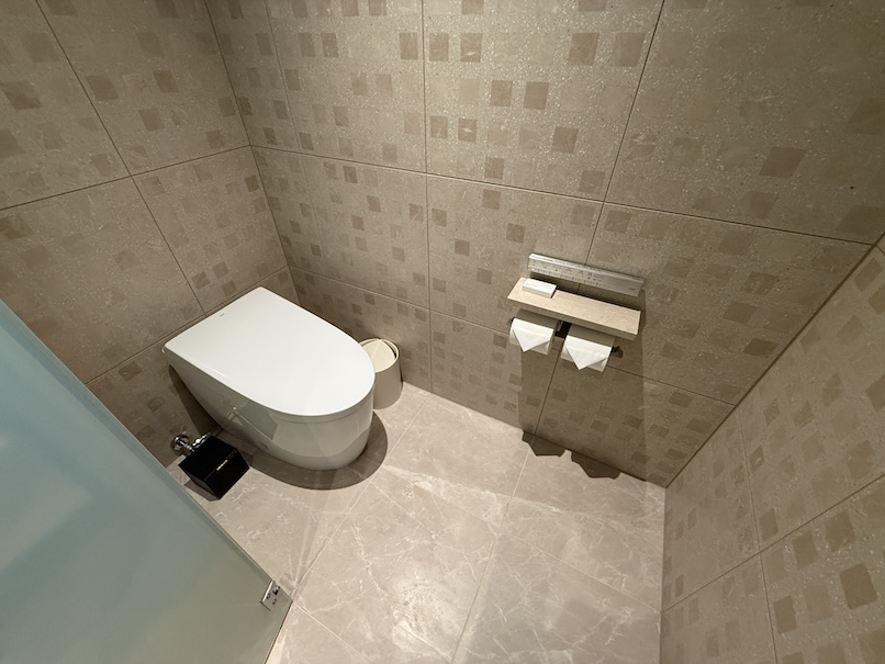 JWマリオットホテルの客室：バスルーム（トイレ）