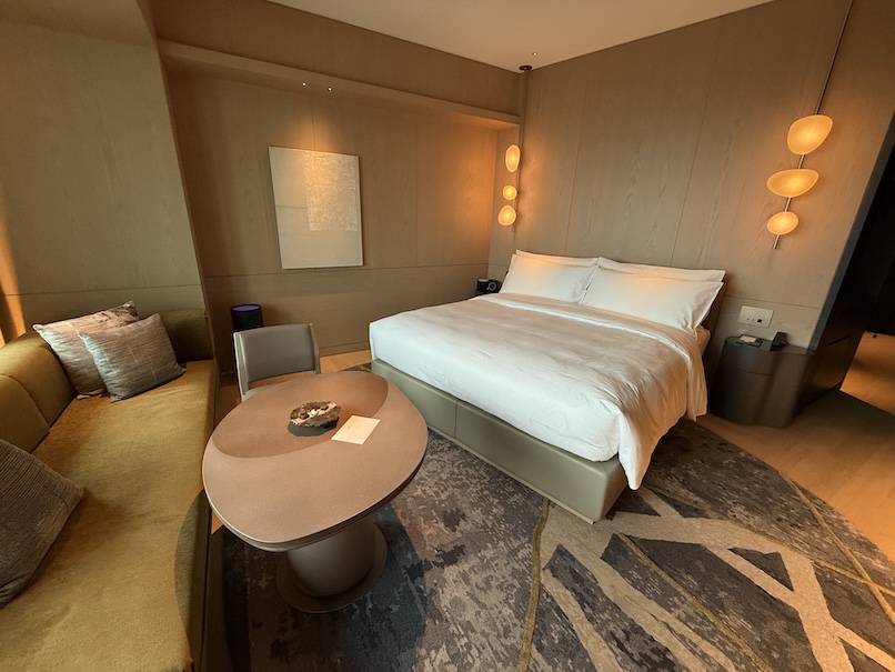 JWマリオットホテルの客室：ベッドルーム（ベッドとヘッドボード）