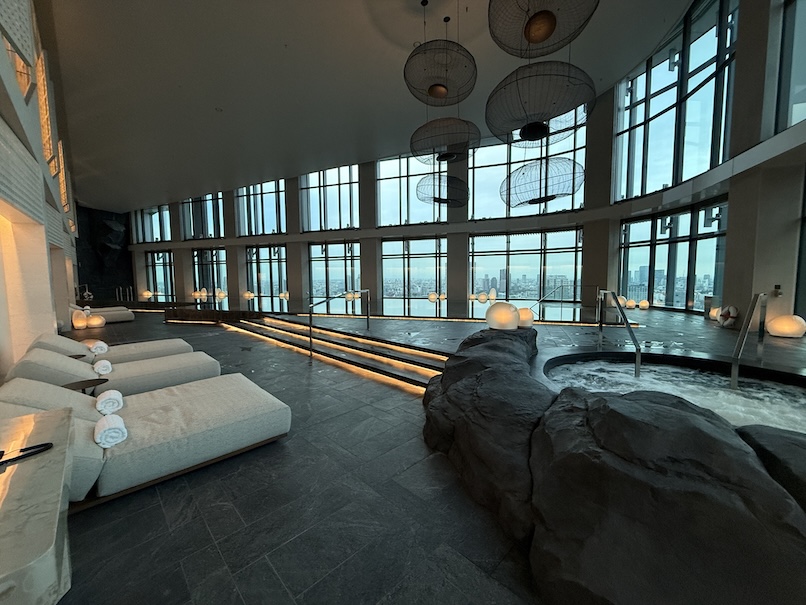 JWマリオットホテルのプール：全体像