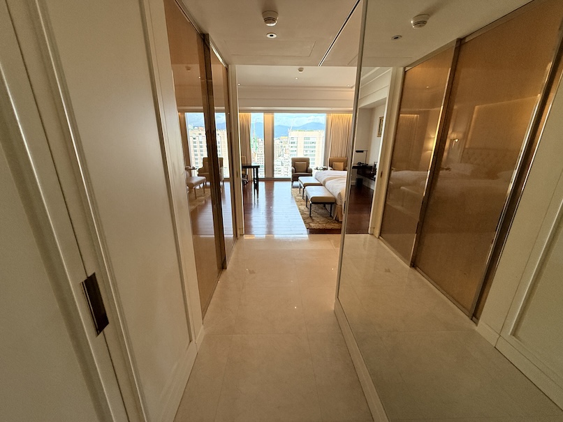 オークラプレステージ台北の客室:玄関