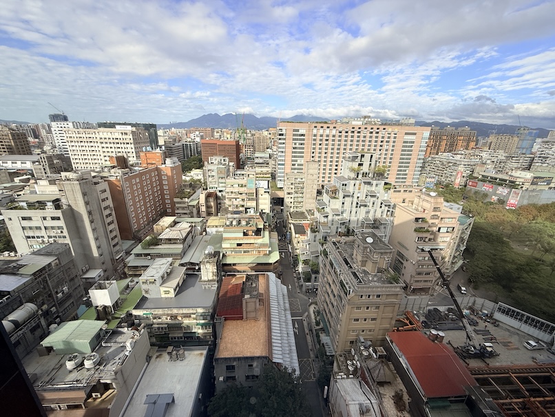 オークラプレステージ台北の客室:眺望