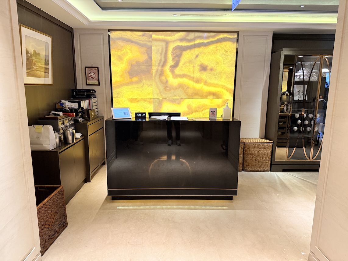 オークラプレステージ台北のフィットネス:受付