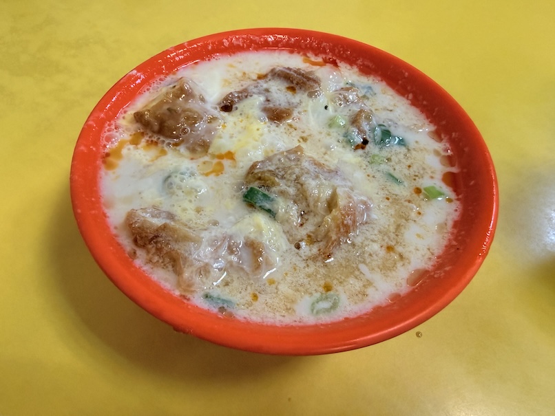 オークラプレステージ台北の朝食:世界豆漿大王(食事2)