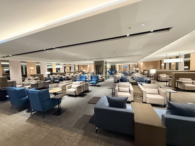 エバー航空ビジネスクラス：空港ラウンジ（松山空港2）