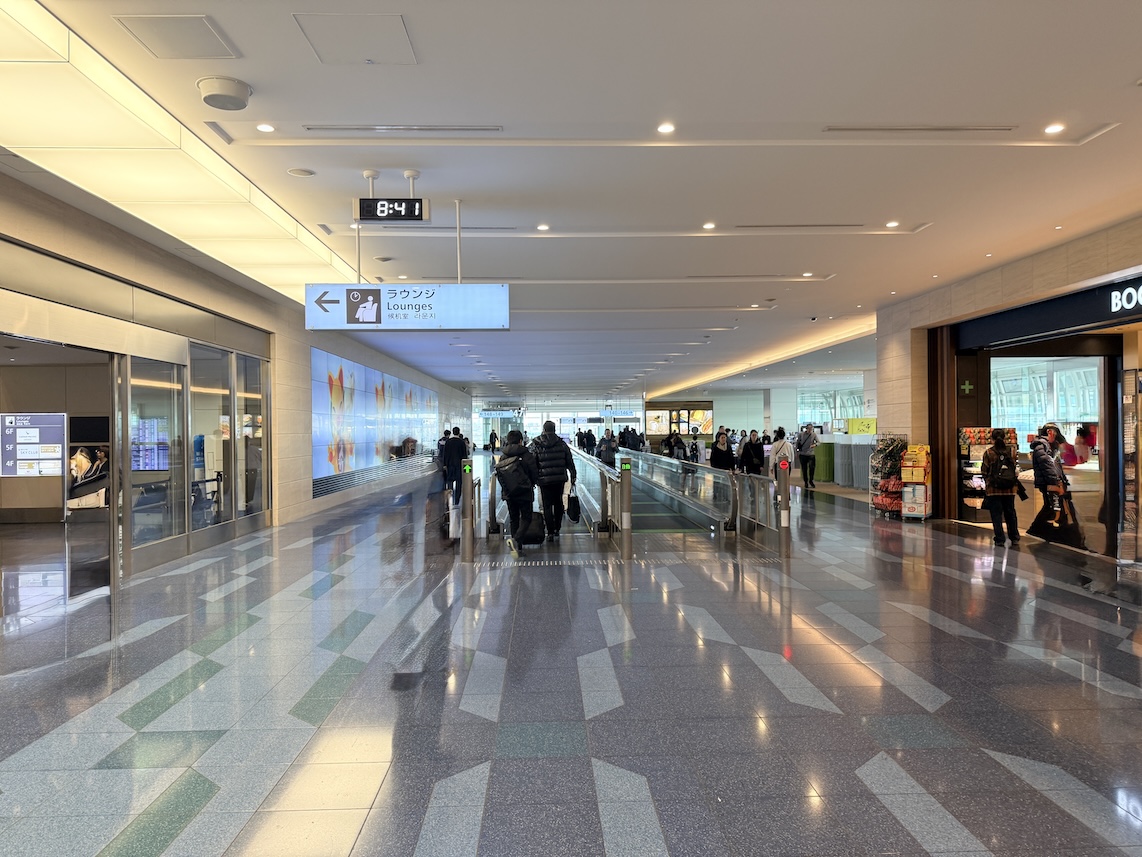 羽田空港「センチュリオンラウンジ」の行き方（1）