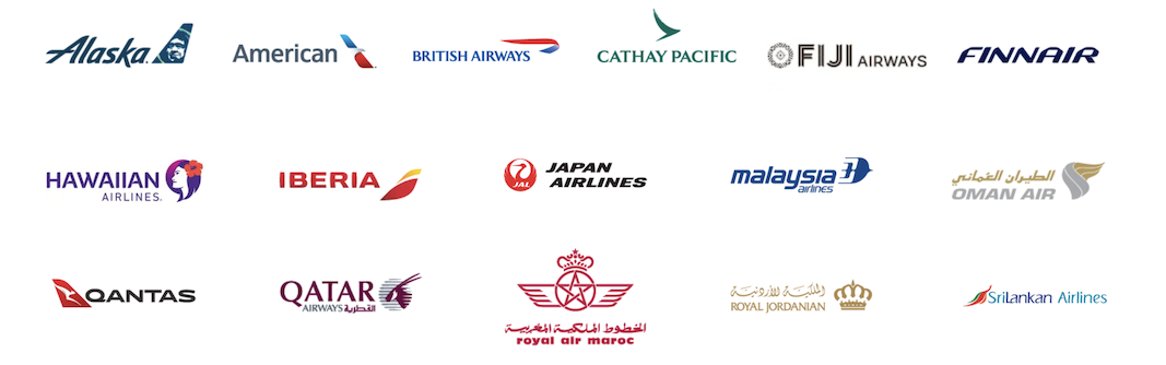 ワンワールド加盟の航空会社