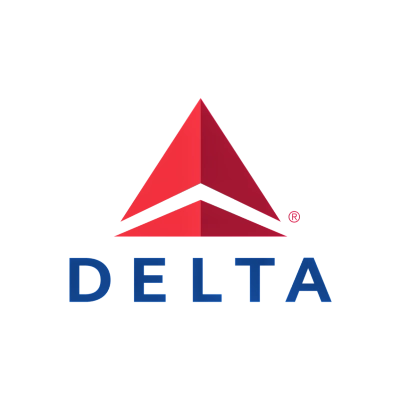 デルタ航空のロゴ