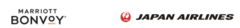 JALとマリオットのロゴ