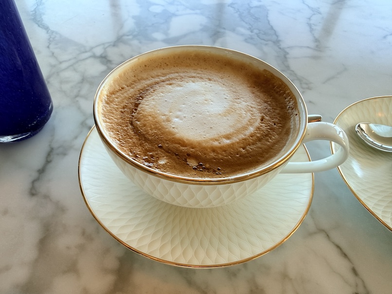 朝食(カフェラテ)